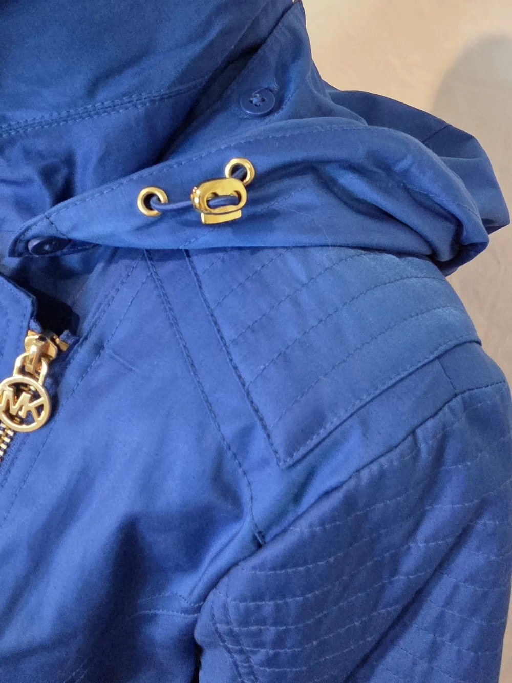 *NWOT* Michael Kors Cobalt Blue Belted Trench Coat